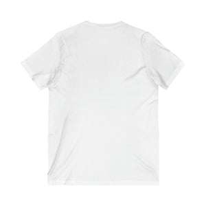 BARBENHEIMER - Unisex Jersey Short Sleeve V-Neck Tee