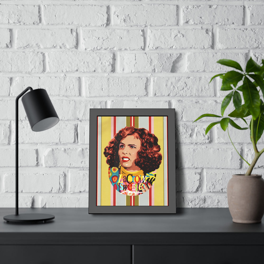 LaCroix, Sweetie! [Coloured-BG] - Framed Paper Posters