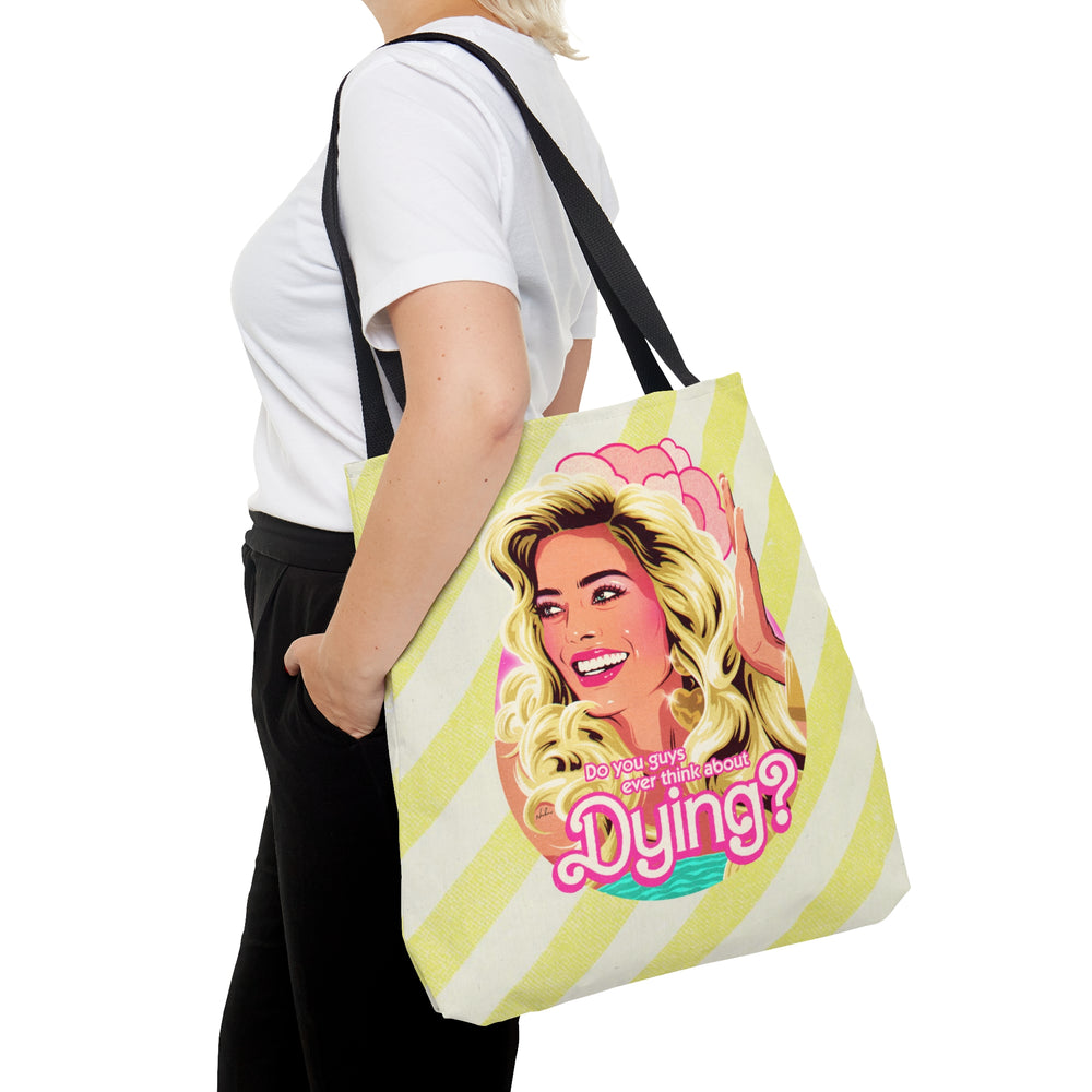 Do You Guys Ever Think About Dying? - AOP Tote Bag