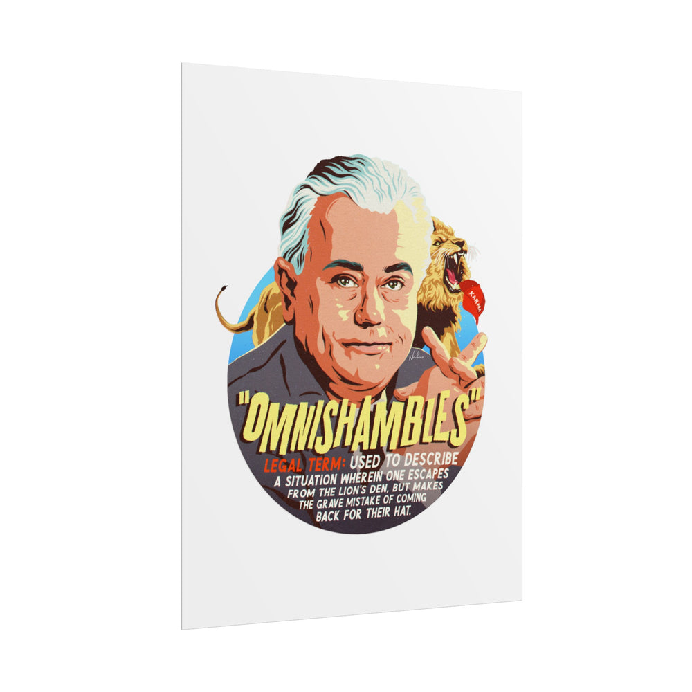 OMNISHAMBLES - Rolled Posters