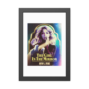 The Girl In The Mirror - Framed Paper Posters