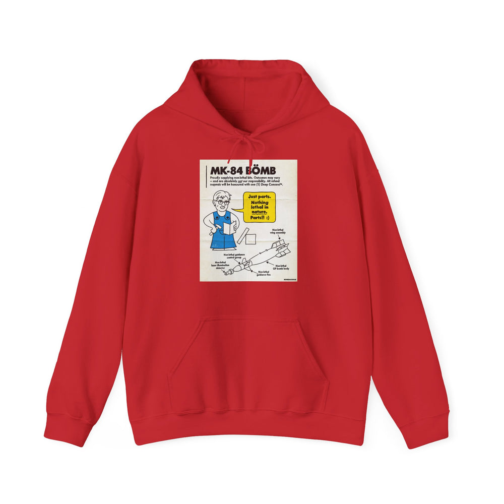 Nothing Lethal in Nature™ [Australian-Printed] - Unisex Heavy Blend™ Hooded Sweatshirt