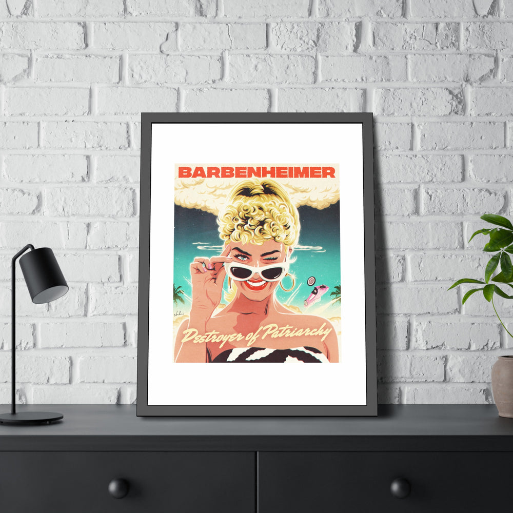 BARBENHEIMER - Framed Paper Posters