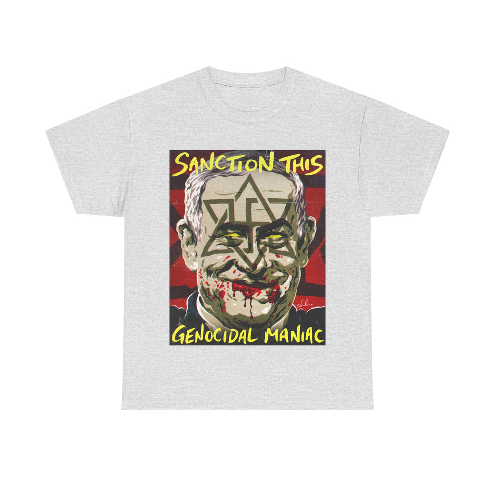 Sanction This Genocidal Maniac [Australian-Printed] - Unisex Heavy Cotton Tee