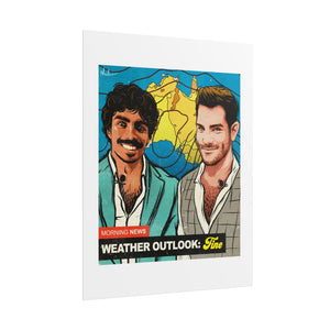 Weather Outlook: Fine - Rolled Posters