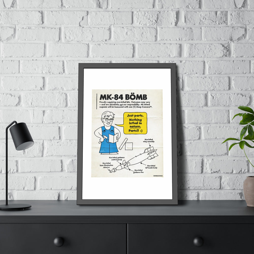 Nothing Lethal in Nature™ - Framed Paper Posters