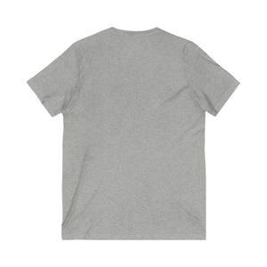 BARBENHEIMER - Unisex Jersey Short Sleeve V-Neck Tee