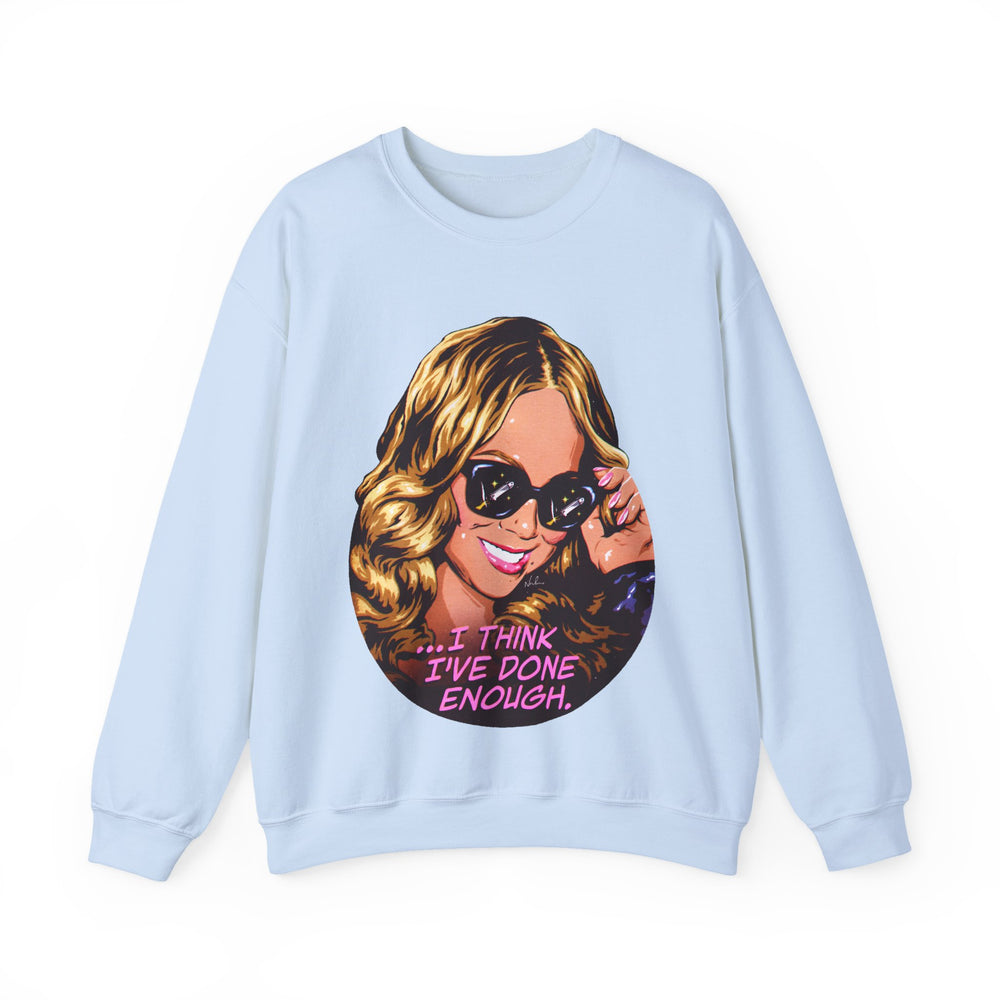 I Think I've Done Enough [UK-Printed] - Unisex Heavy Blend™ Crewneck Sweatshirt