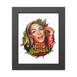 Merry Britmas! - Framed Paper Posters