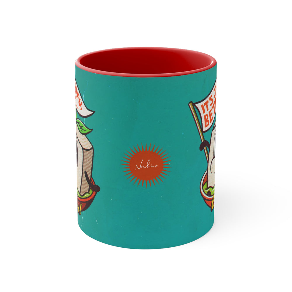 It's Just Tofu, Bethany (Australian Printed) - 11oz Accent Mug