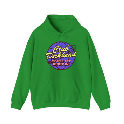 CLUB DICKHEAD [US-Printed] - Unisex Heavy Blend™ Hooded Sweatshirt