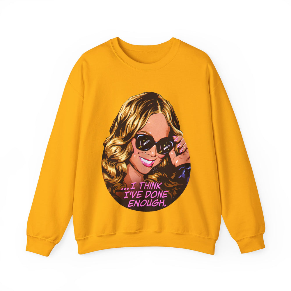 I Think I've Done Enough [UK-Printed] - Unisex Heavy Blend™ Crewneck Sweatshirt