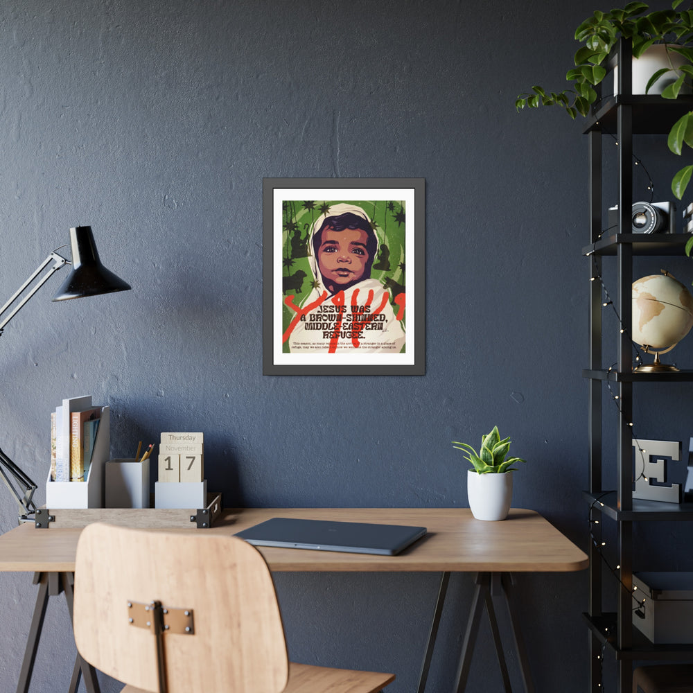 The Stranger Among Us - Framed Paper Posters