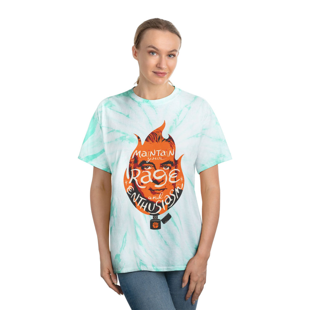 Maintain Your Rage And Enthusiasm [US-Printed] - Tie-Dye Tee, Cyclone