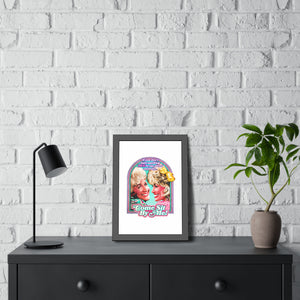 Come Sit By Me! - Framed Paper Posters