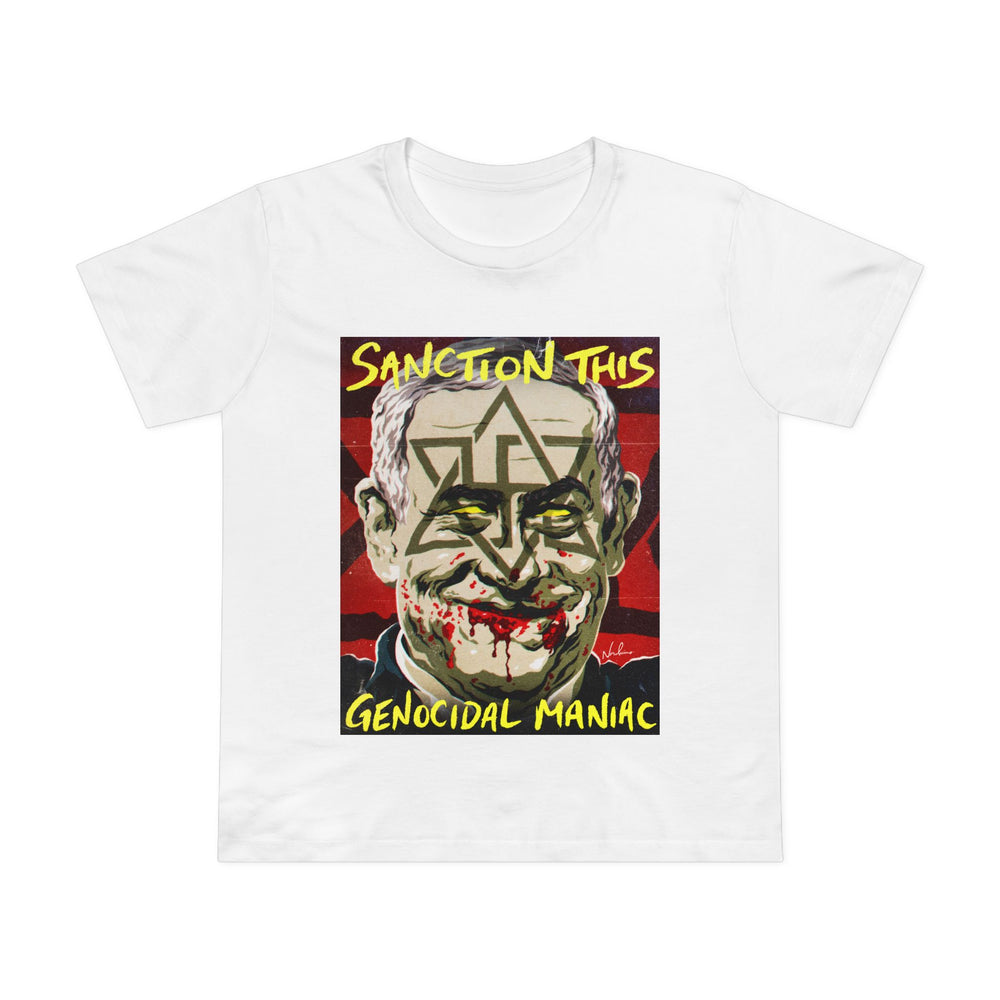 Sanction This Genocidal Maniac [Australian-Printed] - Women’s Maple Tee