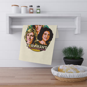 A Woman's Place Is In The House - Tea Towel