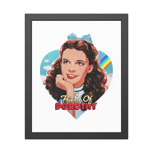 FRIEND OF DOROTHY [Coloured-BG] - Framed Paper Posters