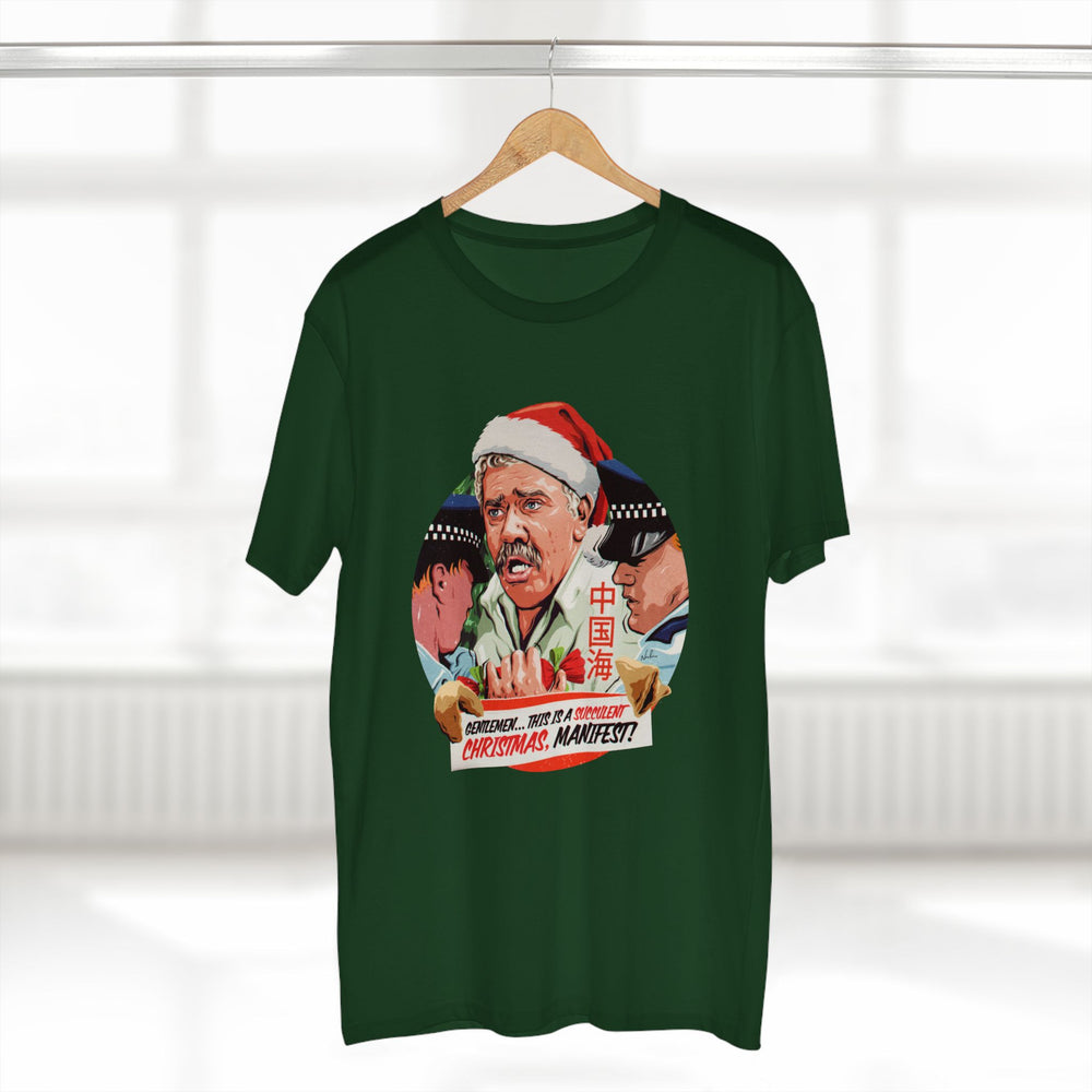 GENTLEMEN... THIS IS A SUCCULENT CHRISTMAS, MANIFEST! [Australian-Printed] Men's Staple Tee