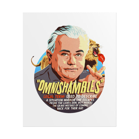 OMNISHAMBLES - Rolled Posters