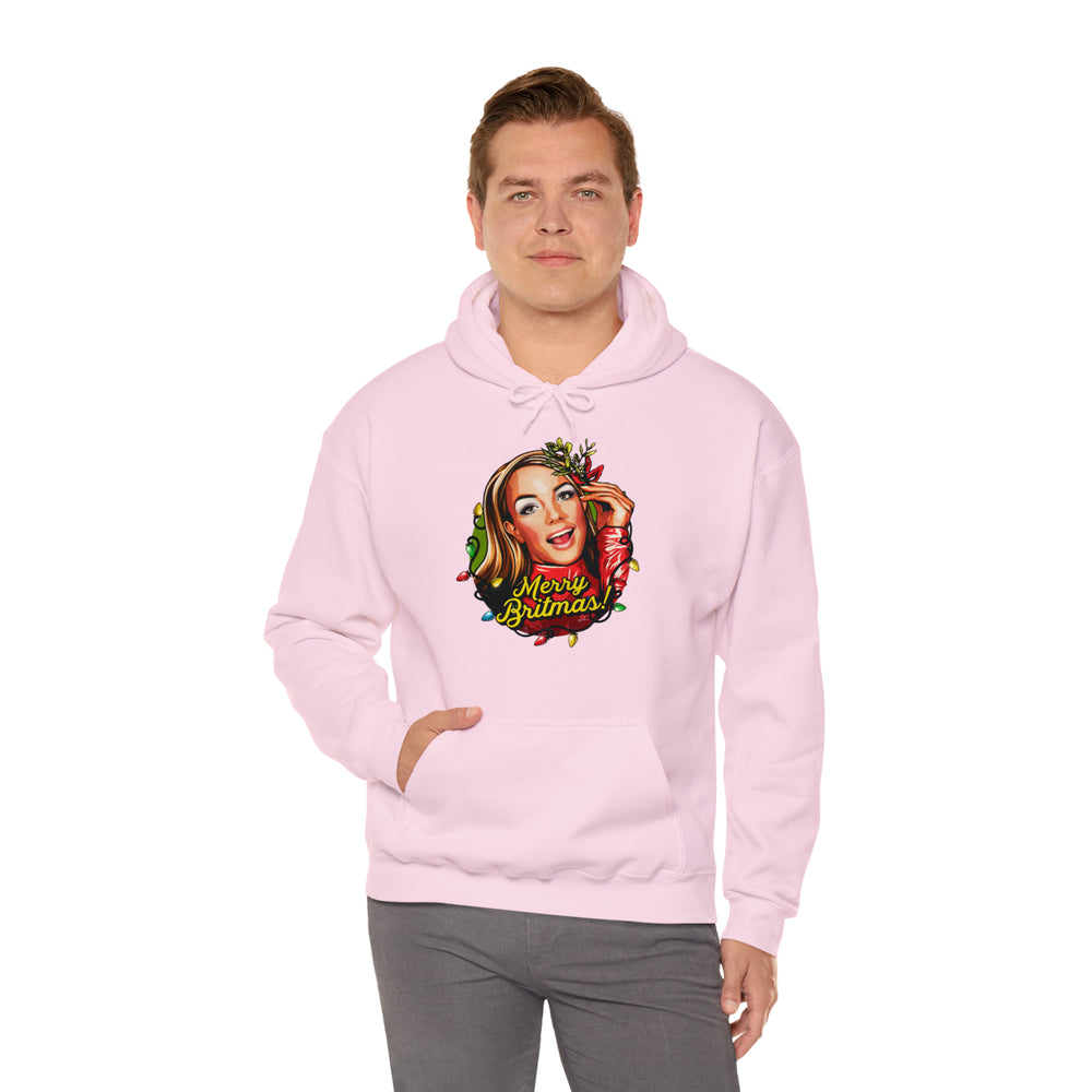 Merry Britmas! [Australian-Printed] - Unisex Heavy Blend™ Hooded Sweatshirt