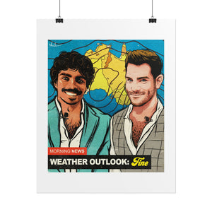 Weather Outlook: Fine - Rolled Posters