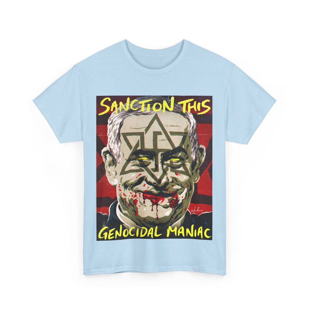Sanction This Genocidal Maniac [Australian-Printed] - Unisex Heavy Cotton Tee