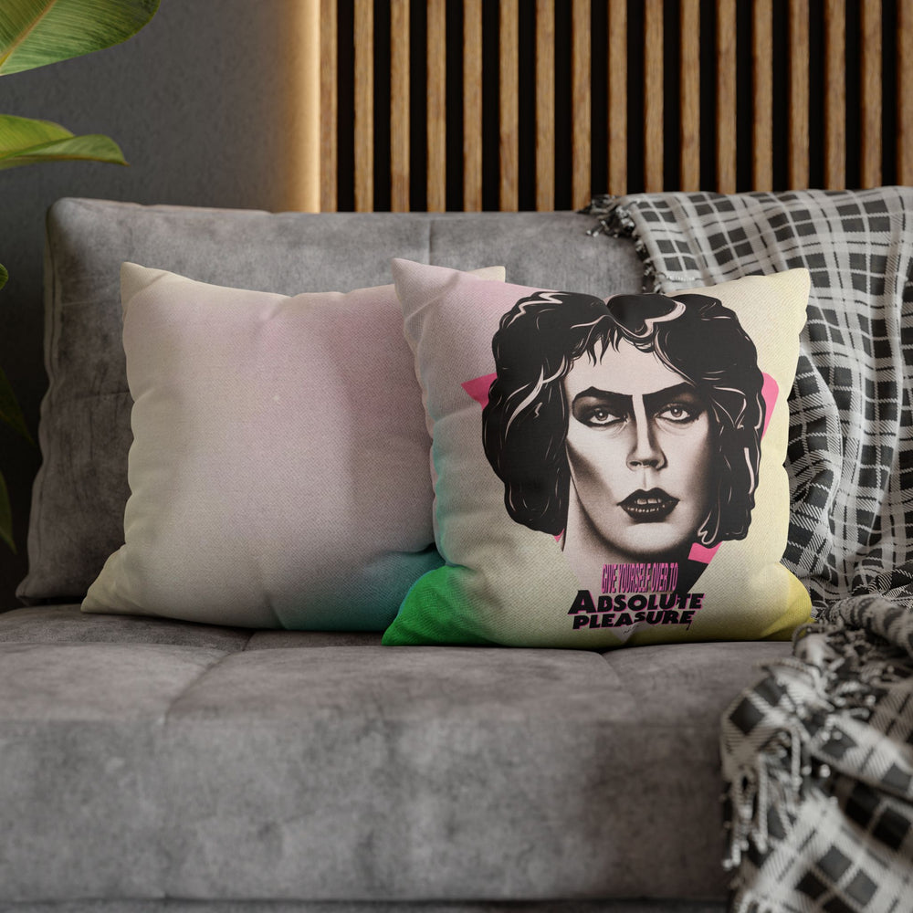 Give Yourself Over To Absolute Pleasure - Spun Polyester Square Pillow Case 16x16" (Slip Only)