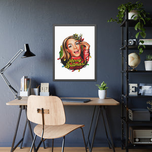 Merry Britmas! - Framed Paper Posters