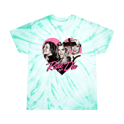 RIDE OR DIE - Tie-Dye Tee, Cyclone