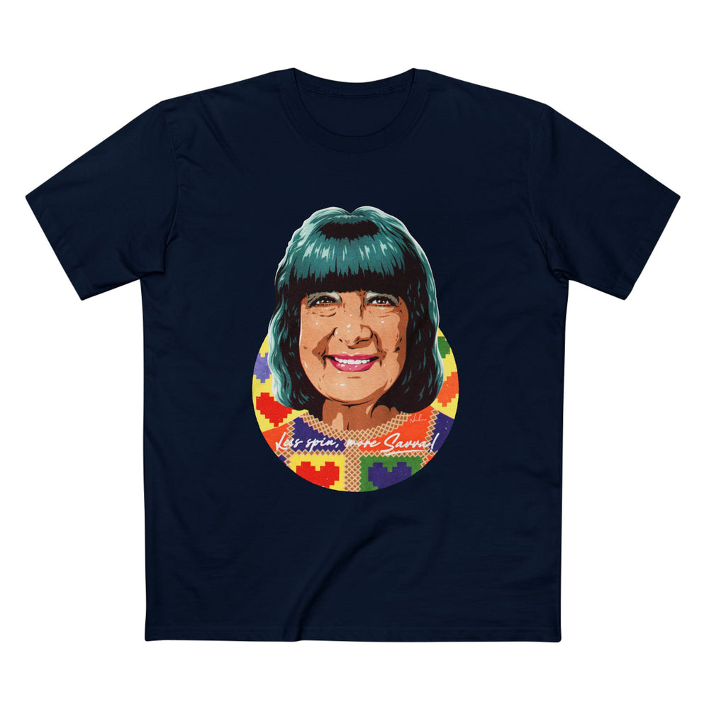 Less Spin, More Savva [Australian-Printed] Men's Staple Tee