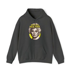 RESTING BEA FACE [Australian-Printed] - Unisex Heavy Blend™ Hooded Sweatshirt