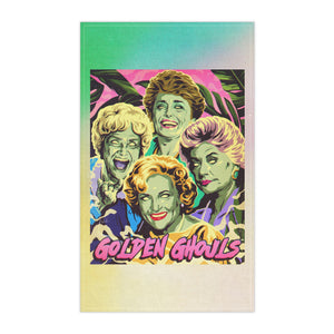 GOLDEN GHOULS - Tea Towel