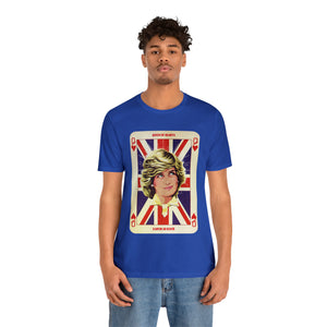 Queen Of Hearts [UK-Printed] - Unisex Jersey Short Sleeve Tee