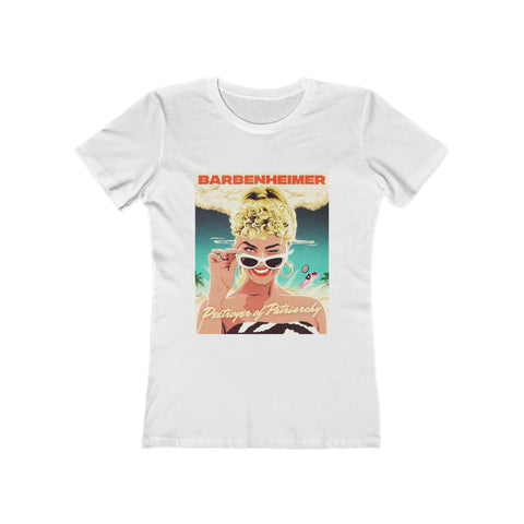 BARBENHEIMER [Australian-Printed] - Women's The Boyfriend Tee