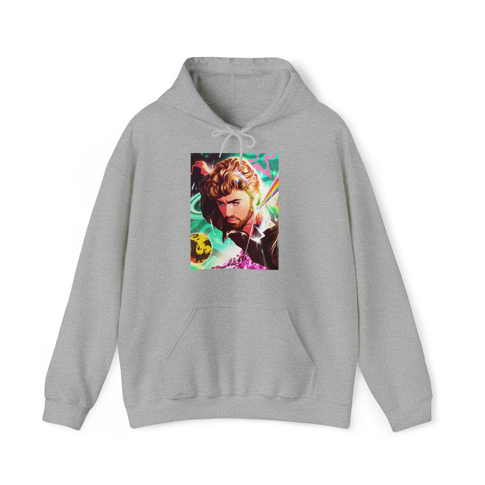 GALACTIC GEORGE [Australian-Printed] - Unisex Heavy Blend™ Hooded Sweatshirt