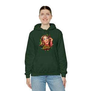 Merry Britmas! [Australian-Printed] - Unisex Heavy Blend™ Hooded Sweatshirt