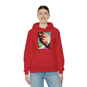 GALACTIC GEORGE [Australian-Printed] - Unisex Heavy Blend™ Hooded Sweatshirt