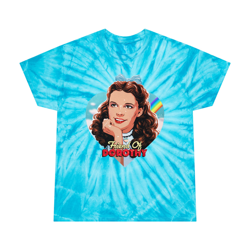 FRIEND OF DOROTHY - Tie-Dye Tee, Cyclone