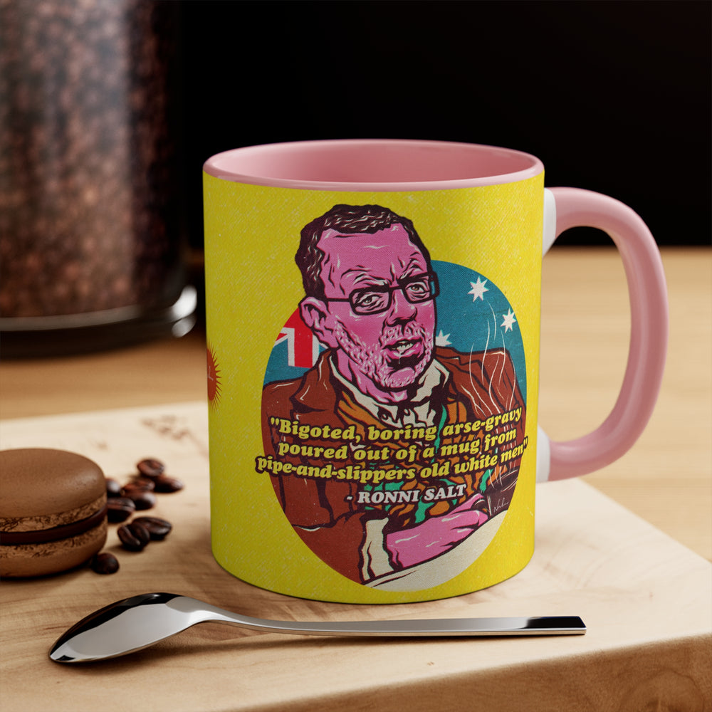 Bigoted, Boring, Arse-Gravy - 11oz Accent Mug (Australian Printed)