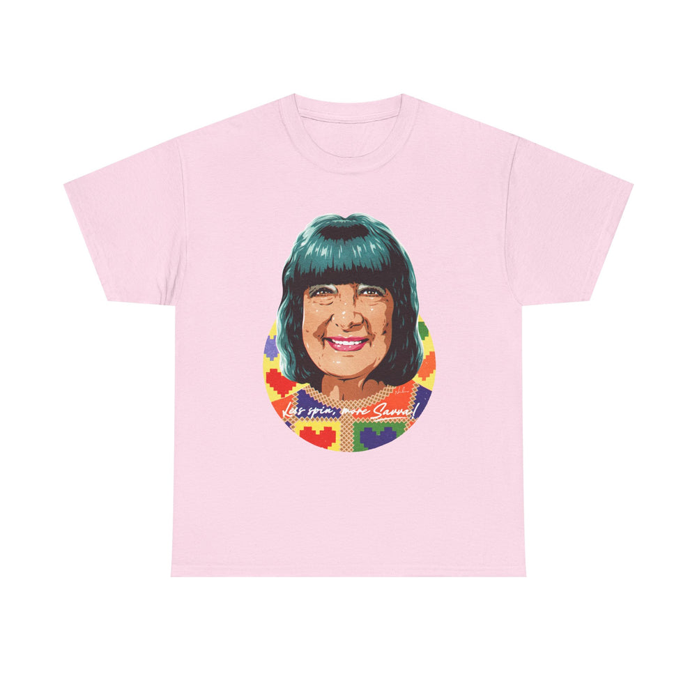 Less Spin, More Savva [Australian-Printed] - Unisex Heavy Cotton Tee