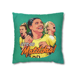 Let's Go Matildas! - Spun Polyester Square Pillow Case 16x16" (Slip Only)