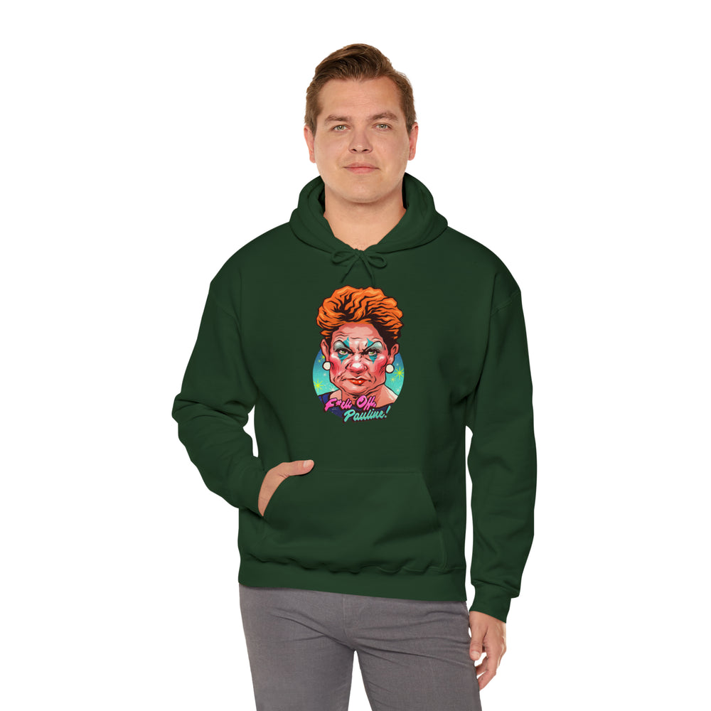 F*ck Off, Pauline! [Australian-Printed] - Unisex Heavy Blend™ Hooded Sweatshirt