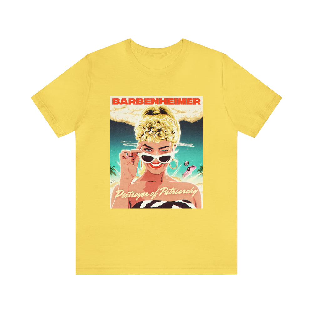 BARBENHEIMER [UK-Printed] - Unisex Jersey Short Sleeve Tee