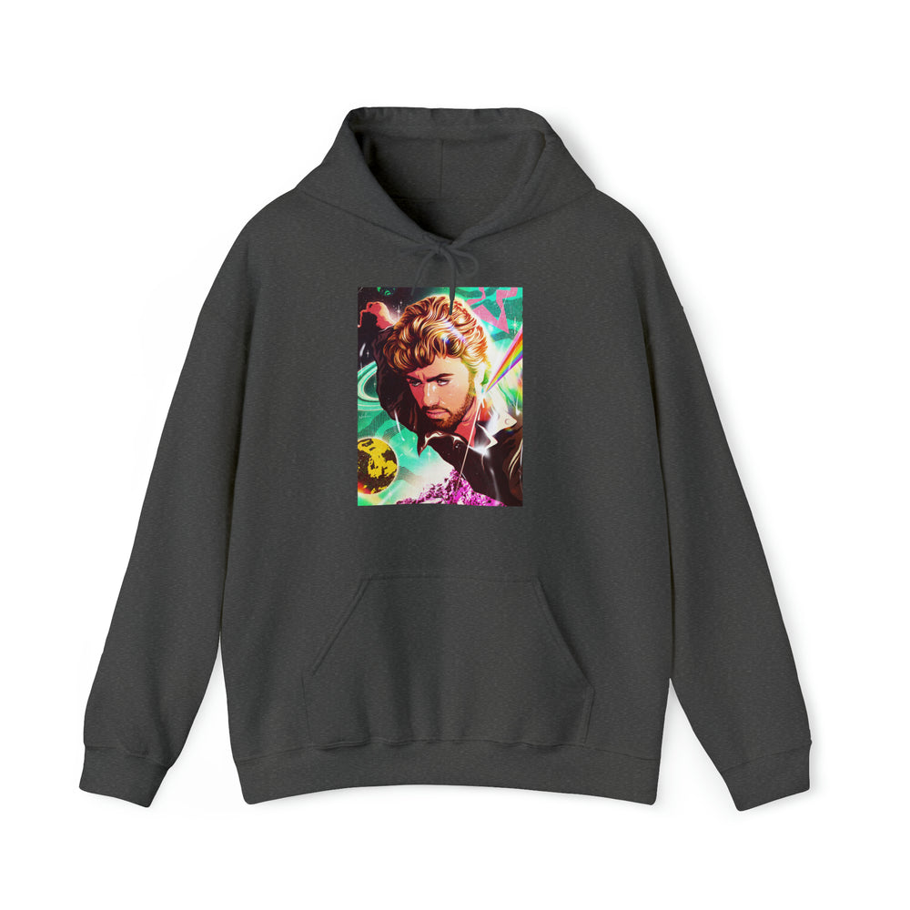 GALACTIC GEORGE [Australian-Printed] - Unisex Heavy Blend™ Hooded Sweatshirt