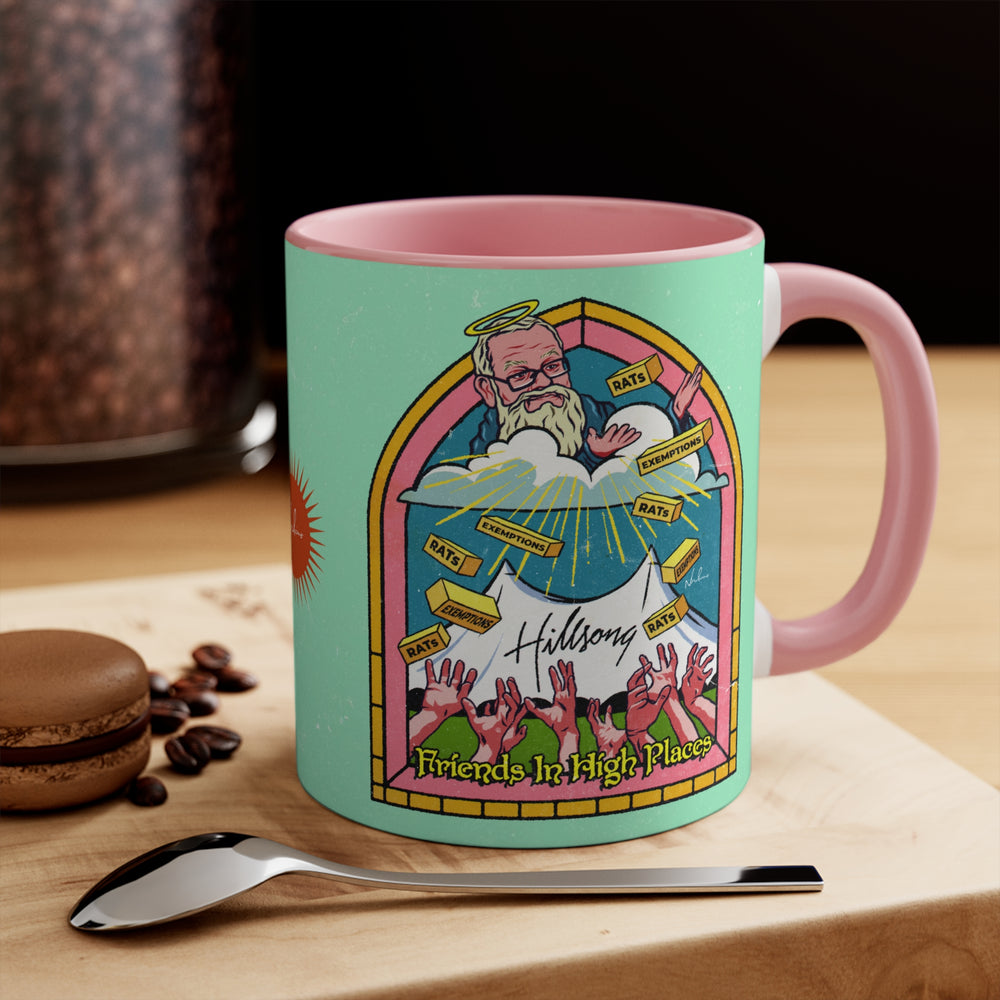 Friends In High Places - 11oz Accent Mug (Australian Printed)