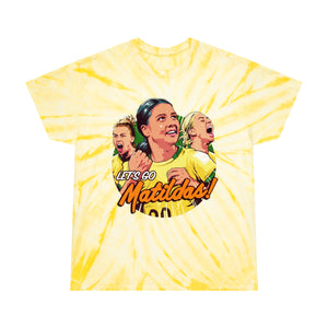 Let's Go Matildas! - Tie-Dye Tee, Cyclone