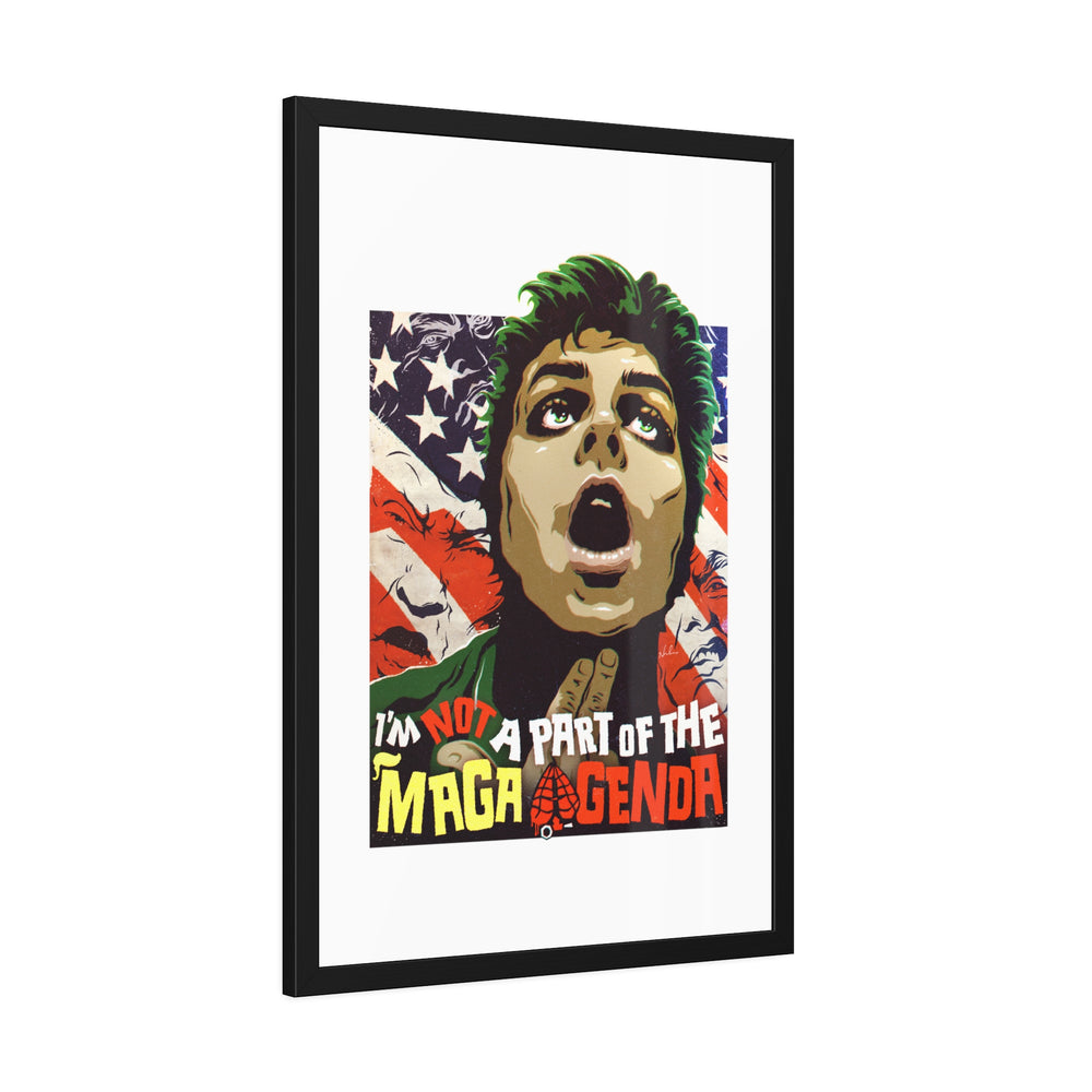 MAGA AGENDA - Framed Paper Posters