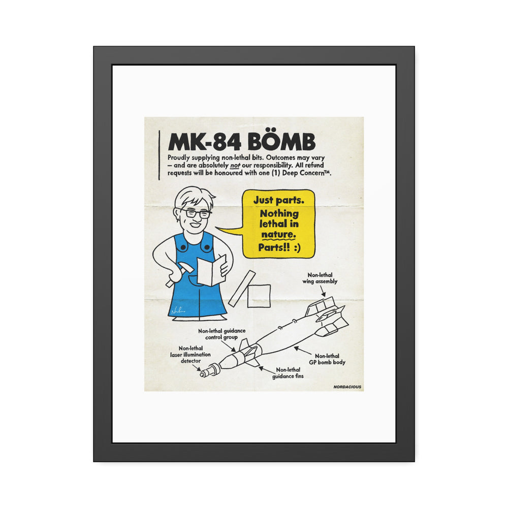 Nothing Lethal in Nature™ - Framed Paper Posters