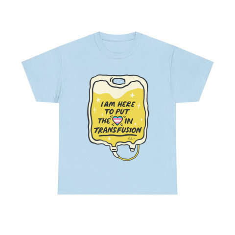 TRANSFUSION [Australian-Printed] - Unisex Heavy Cotton Tee